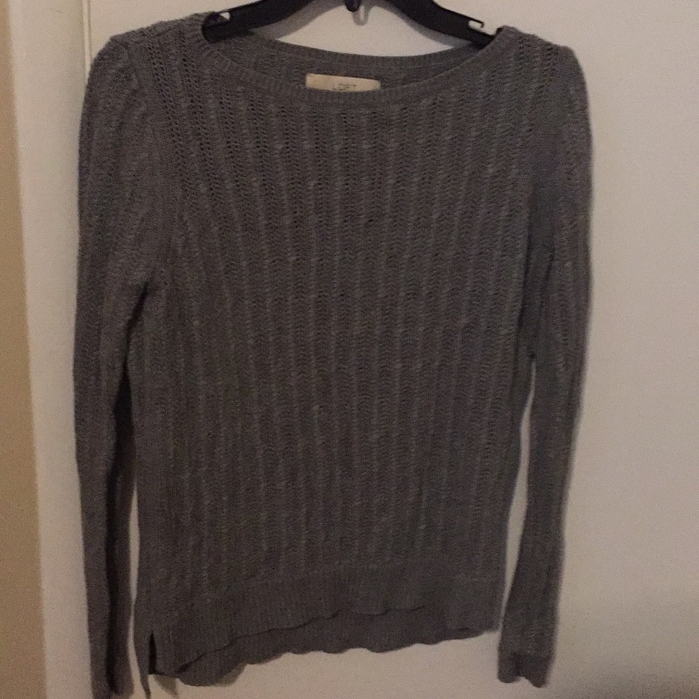 Gray Loft sweater